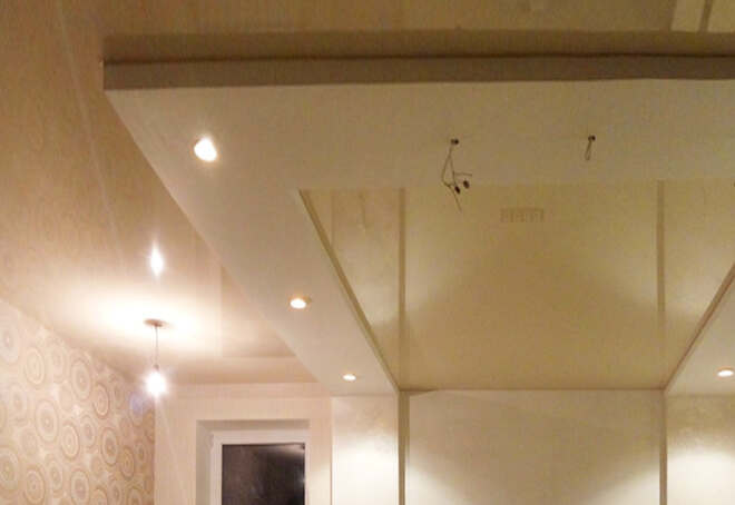 Потолок в гостиную 14.2 м2